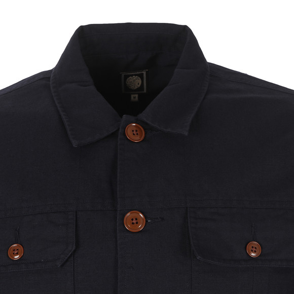 Pretty Green Mens Blue Stamford Shirt main image