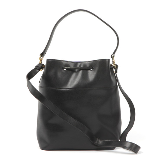 Ted Baker Womens Black Adrene Large Metal Bar Bucket Bag main image