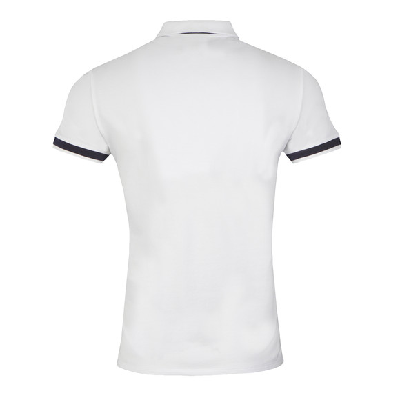 Armani Jeans Mens White C6M97 Polo Shirt main image