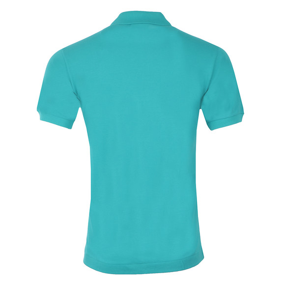 Lacoste Mens Turquoise L1212 Jura Plain Polo Shirt #2