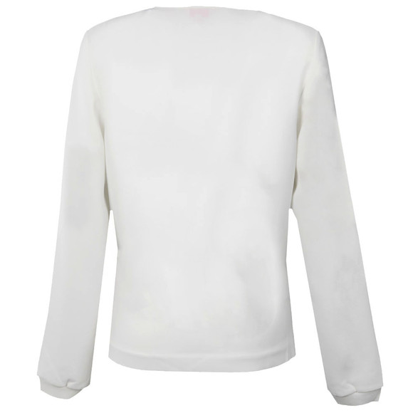 Ted Baker Womens White Sazzie Zip Front Top main image