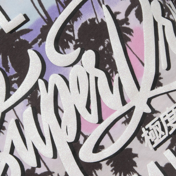 Superdry Womens Green Miami Sunshine AOP Vest #2