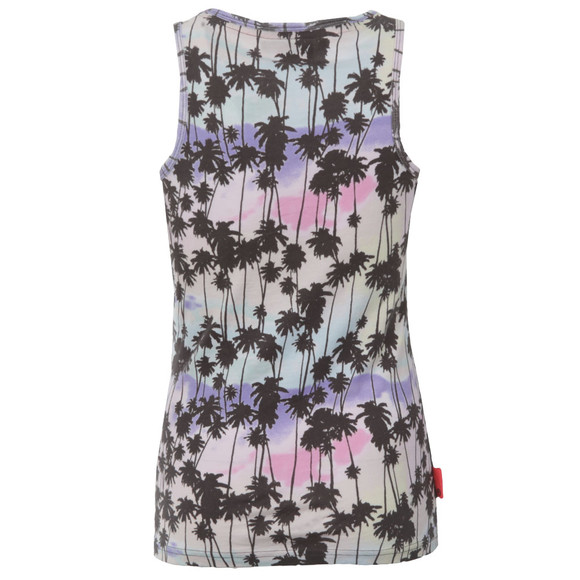 Superdry Womens Green Miami Sunshine AOP Vest #3