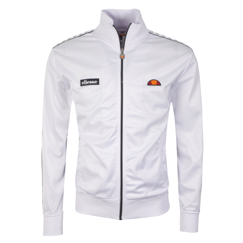 ellesse track top white