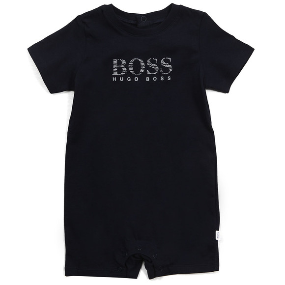 BOSS Bodywear Boys Blue Baby J9415 Short All In One main image