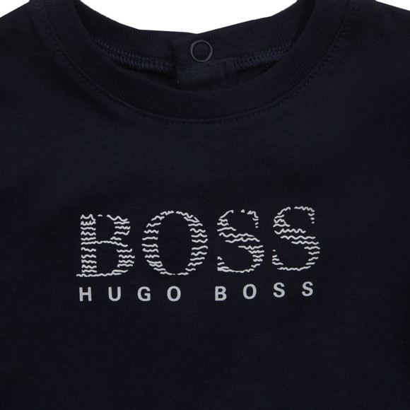BOSS Bodywear Boys Blue Baby J9415 Short All In One main image