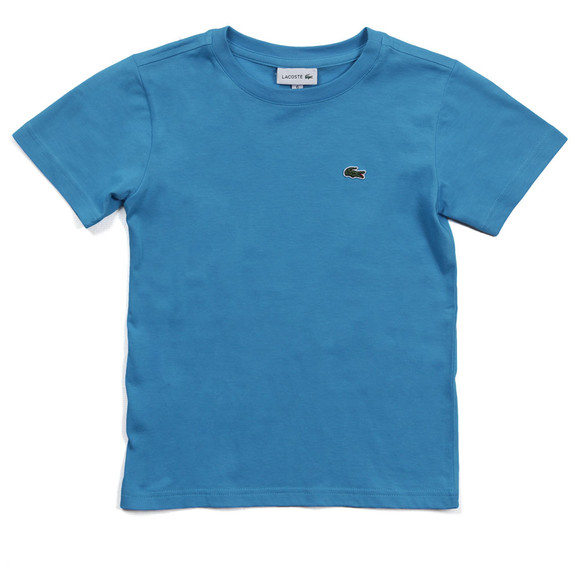 Lacoste Boys Blue Lacoste Boys TJ3821 Crew Neck T-Shirt #1