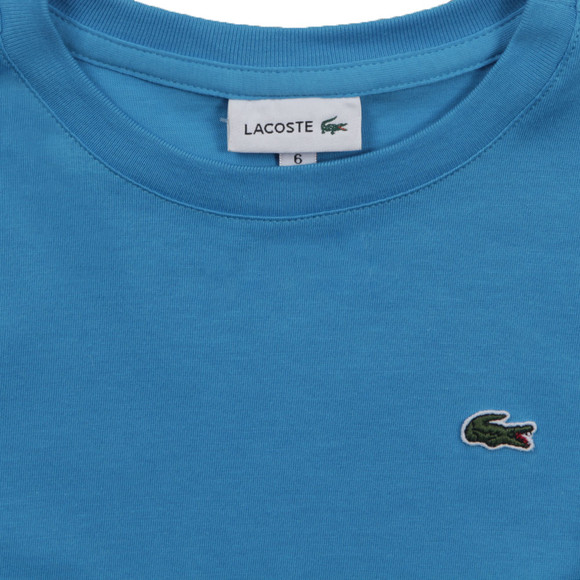 Lacoste Boys Blue Lacoste Boys TJ3821 Crew Neck T-Shirt #3