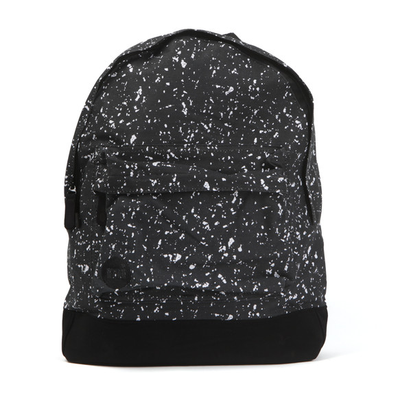 Mi Pac Unisex Black Splattered Backpack main image