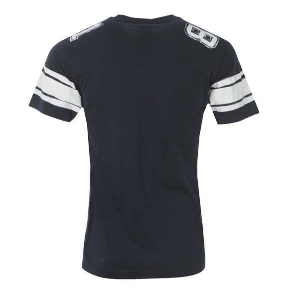 Franklin & Marshall Mens Blue Large College Logo T Shirt main image