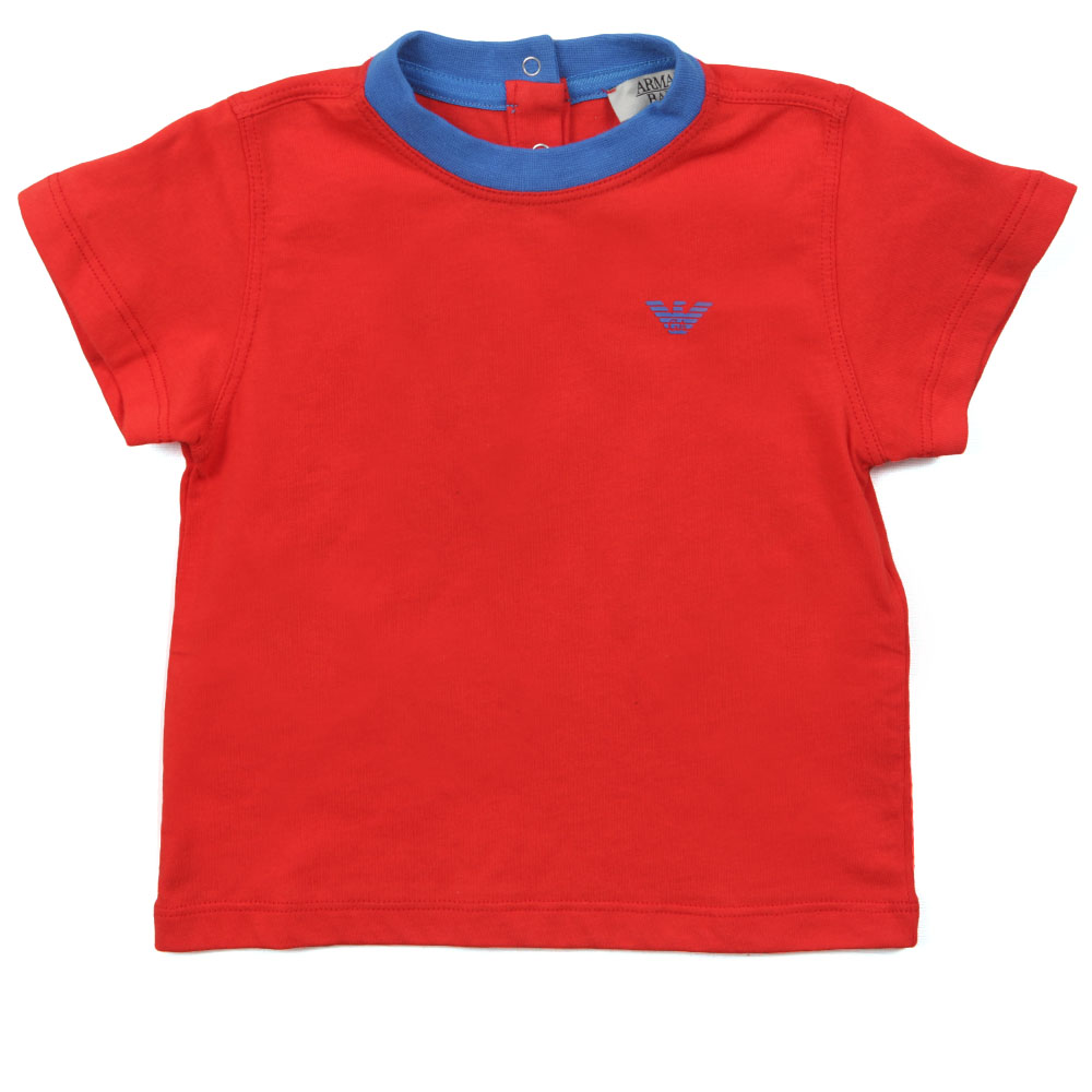 Armani Baby CDH02 Plain T Shirt Oxygen Clothing
