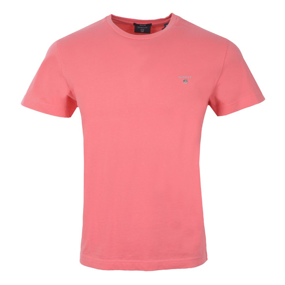 white and grey tee
