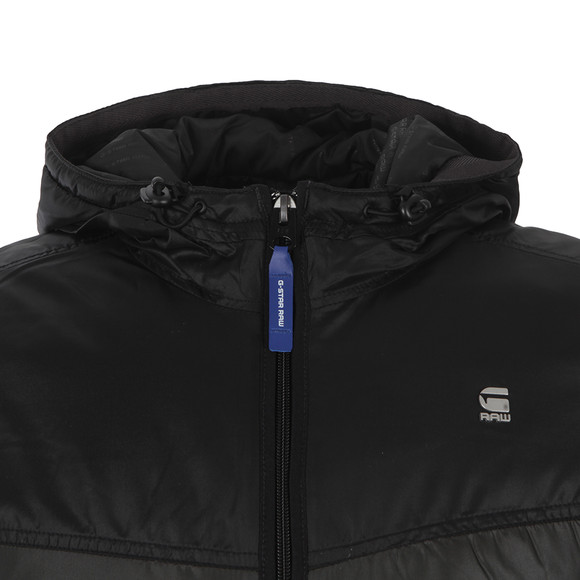 G-Star Mens Black Setscale Hooded Jacket main image
