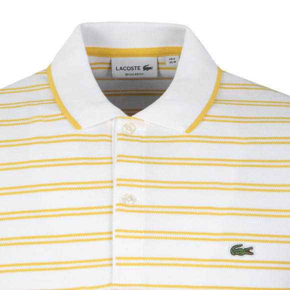 Lacoste Mens White PH6997 Polo Shirt #2
