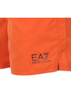 EA7 Emporio Armani Mens Orange Sea World Swim Shorts