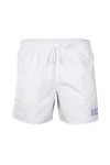 EA7 Emporio Armani Mens White Sea World Swim Shorts