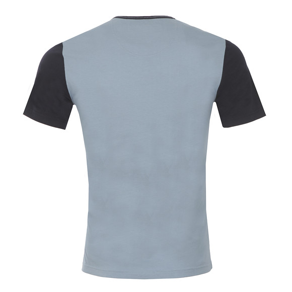 Barbour Int. Steve McQueen Mens Blue Vin T-Shirt main image