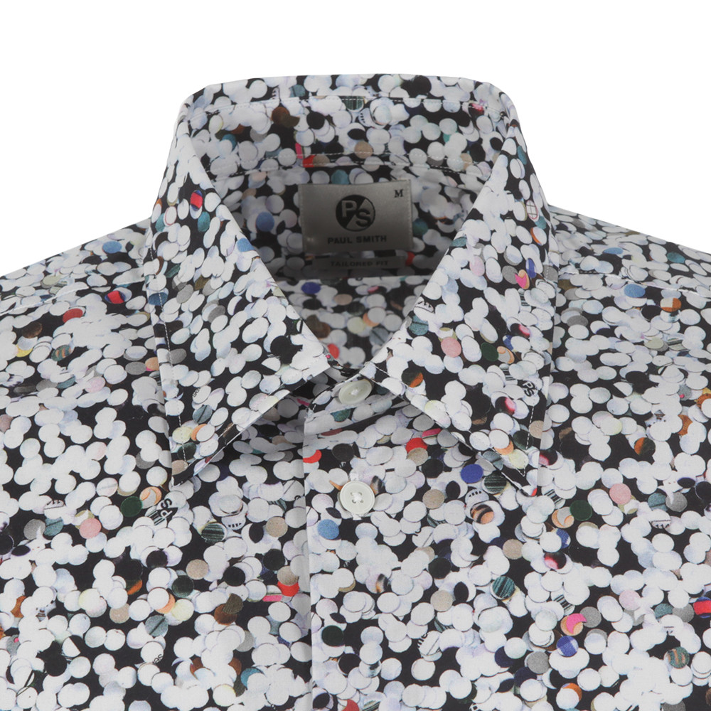 Paul Smith Hole Punch Pattern Shirt Oxygen Clothing