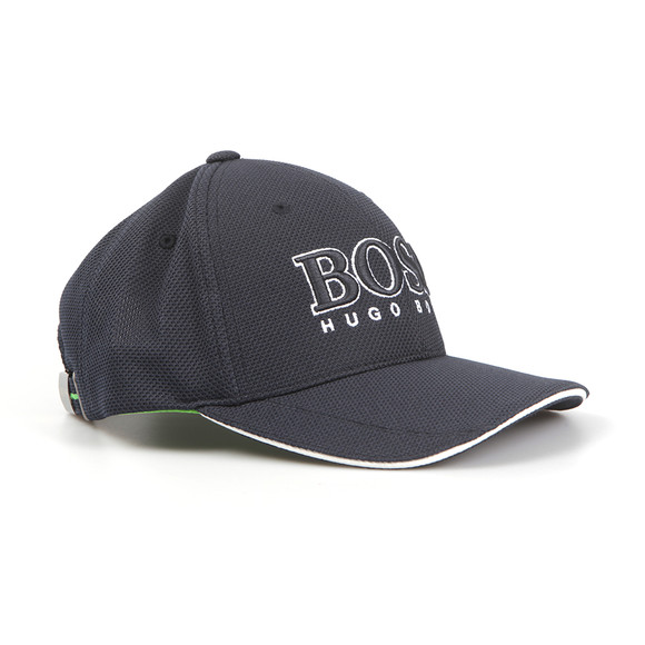 BOSS Mens Blue Large Logo Cap #2