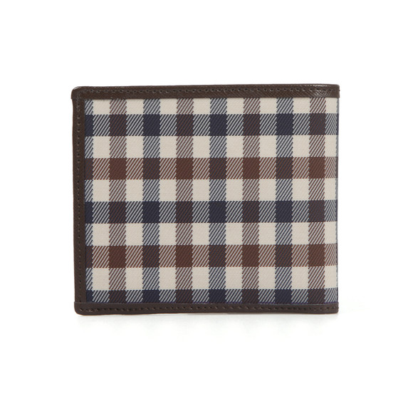 Aquascutum Mens Brown CC Wallet with Coin Purse main image