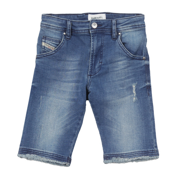 Diesel Boys Blue Prooly Denim Short #1