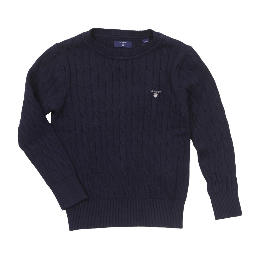 Cotton Cable Crew Jumper