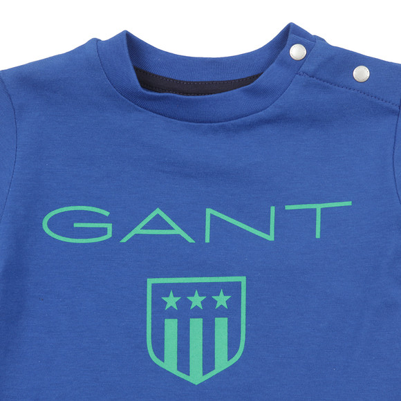 Gant Boys Blue Baby Gant Shield T Shirt main image