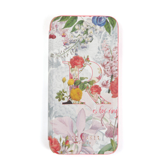 Ted Baker Womens White Dittee A-Z Floral IPhone 6 Book Case #1