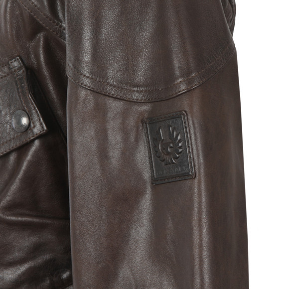 Belstaff Mens Brown Panther 4 Pocket Leather Jacket main image