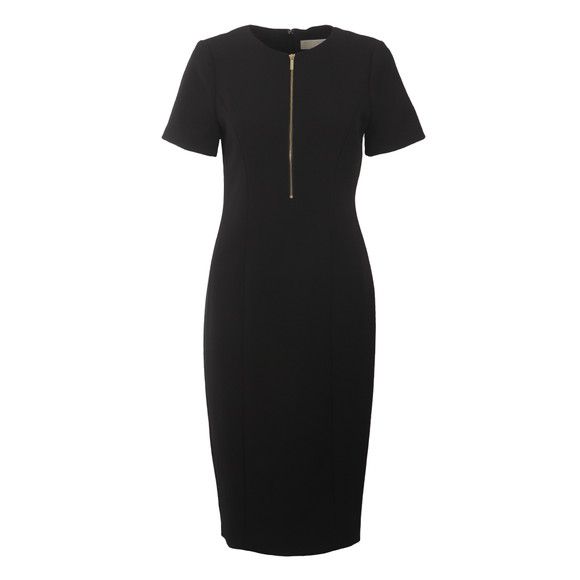 Michael Kors Womens Black Zip Dress #1