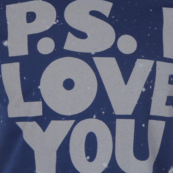 Paul Smith Mens Blue Love You T Shirt main image