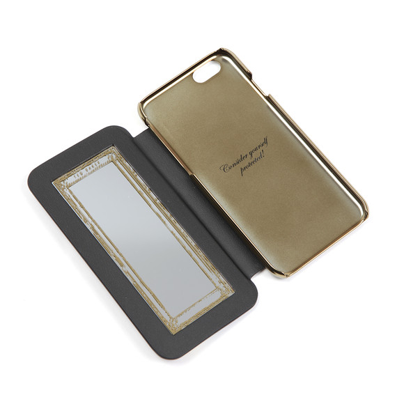 Ted Baker Womens Black Venece Citrus Bloom Iphone 6 Book Case main image