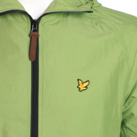 Lyle & Scott Mens Green Lyle & Scott Pistachio Shell Jacket main image