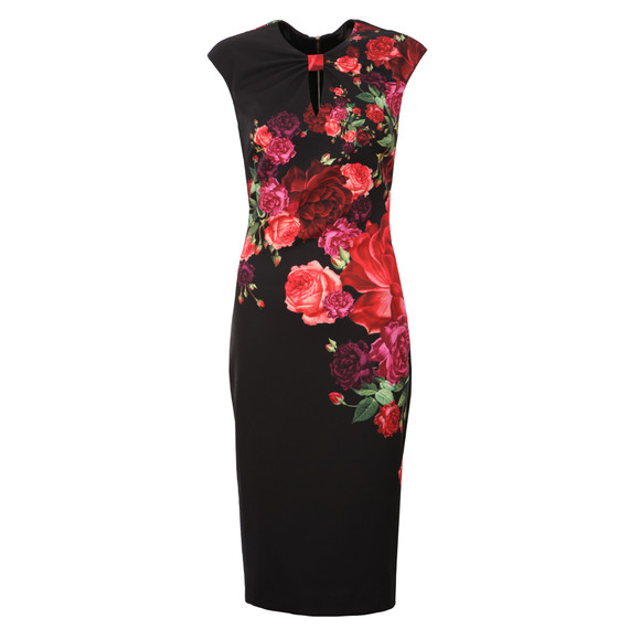 Ted Baker Mirrie Juxtapose Rose Knot Dress | Masdings