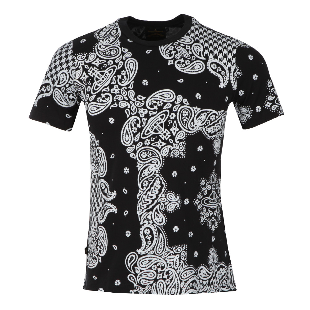 Vivienne Westwood Anglomania Bandan Print T Shirt | Oxygen Clothing