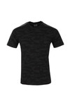 EA7 Emporio Armani Mens Black Camo Print T Shirt