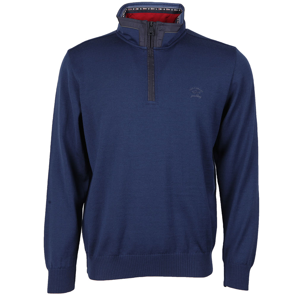 Paul & Shark Knitted Half Zip Jumper | Oxygen Clothing