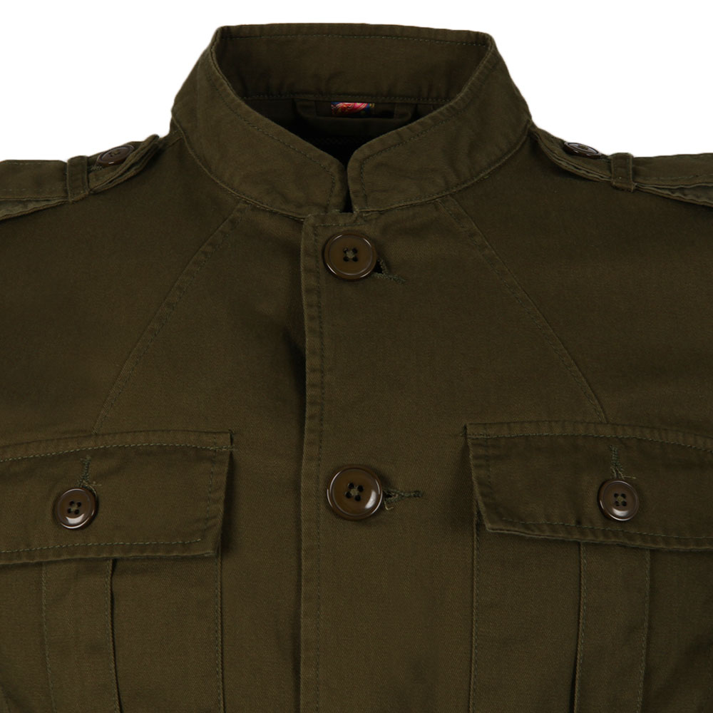 ジャケット・アウター Pretty Green:Mens Camo Lennon Jacket(M) Pretty Green Cotton Lennon Jacket | Masdings