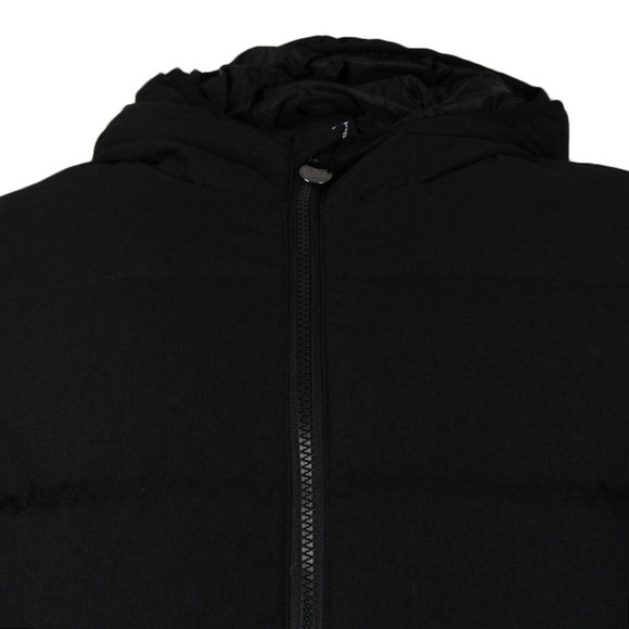 EA7 Emporio Armani Mens Black Shield Badge Down Jacket main image