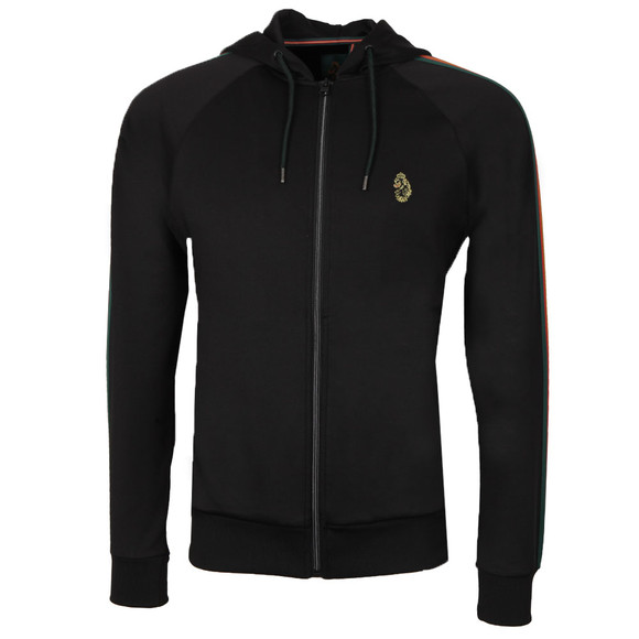 Luke 1977 Mens Black Dalgliesh Full Zip Sweat main image