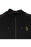 Luke 1977 Mens Black Dalgliesh Full Zip Sweat