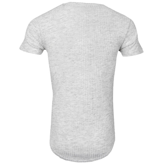 Gym King Mens Grey Regular Rib Tee main image