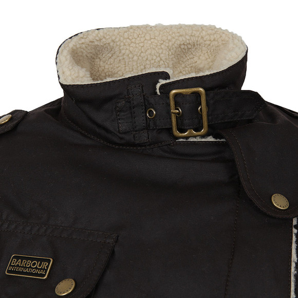 Barbour International Womens Brown Matlock Wax Jacket #2