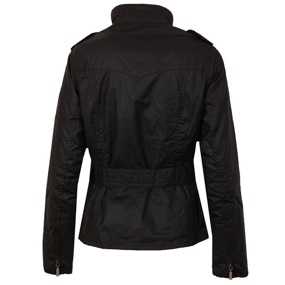 Barbour International Womens Brown Matlock Wax Jacket #3