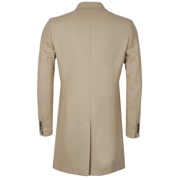 J.Lindeberg Mens Yellow Wolger Compact Melton Coat main image