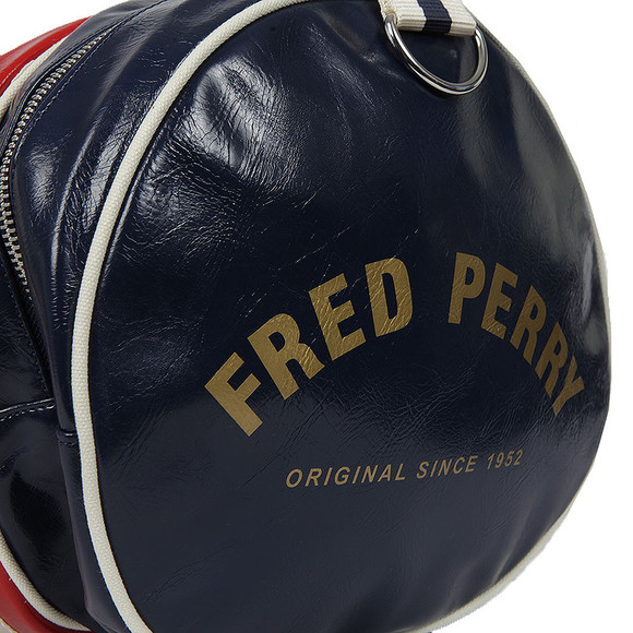 Fred Perry Mens Red Classic Barrel Bag #2