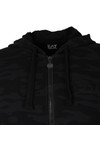EA7 Emporio Armani Mens Black Camo Hoody