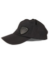 EA7 Emporio Armani Mens Black Shield Logo Cap