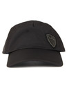 EA7 Emporio Armani Mens Black Shield Logo Cap