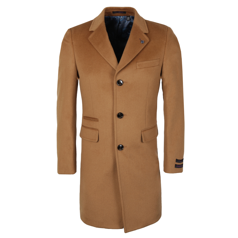 Ted Baker 3 Button Overcoat Oxygen Clothing